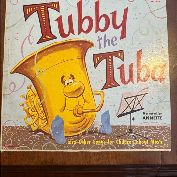 Walt Disney Tubby the Tuba Vinyl Record - Picture 1 of 5